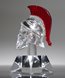 Picture of Elite Warrior - Crystal Trojan Helmet Award