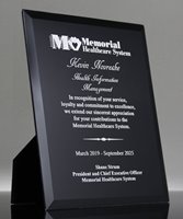Picture of Black Crystal Plaque