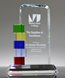 Picture of Blocks of Success Crystal Award