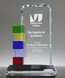 Picture of Blocks of Success Crystal Award