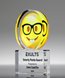 Picture of Emoji Nerd Face Trophy - Smarty Pants Award