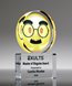 Picture of Emoji Disguised Face Trophy - Incognito Excellence Award