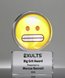 Picture of Emoji Grimacing Face Trophy - The Oops! Award