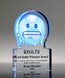 Picture of Emoji Cold Face Trophy - Cool Under Pressure Award