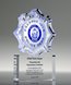 Picture of Acrylic Silver Badge Trophy