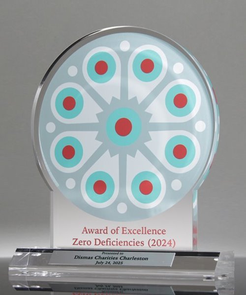 Picture of Circle-Top with Engraving Panel