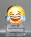 Picture of Emoji Tears of Joy Trophy - Comic Relief Award