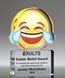 Picture of Emoji Tears of Joy Trophy - Comic Relief Award