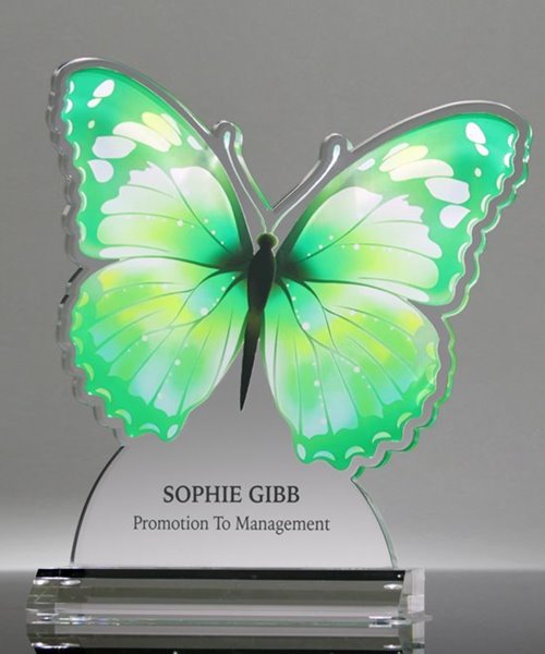 Picture of Emerald Wings Butterfly Award