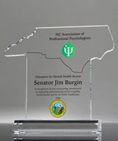 Picture of North Carolina State Shape Trophy