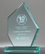 Picture of Jade Acrylic Beveled Peak Award