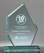 Picture of Jade Acrylic Beveled Peak Award