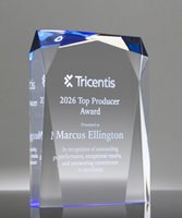Picture of Spectra Prism Blue Acrylic Award