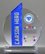 Picture of Acrylic Ellipse Award - Blue Theme