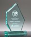 Picture of Jade Acrylic Beveled Peak Award