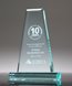 Picture of Beveled Prism Jade Acrylic Award