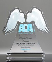Picture of Angel Wings Acrylic Award