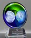 Picture of Premium Art Glass Disc Award
