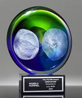 Picture of Art Glass Disc Award