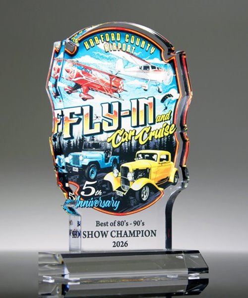 Custom Car Show Trophy - 750 Power Series | Edco Awards