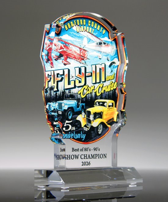 Custom Car Show Trophy - 750 Power Series | Edco Awards