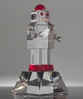 Picture of Crystal Robot Trophy