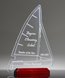 Picture of Acrylic Sailboat Trophy - Voyager Edition