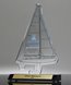 Picture of Classic Sailboat Acrylic Award - ColorWave Regatta Edition