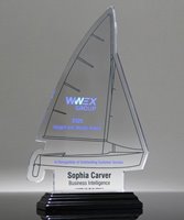 Picture of Acrylic Sailboat Trophy - Mariner Edition