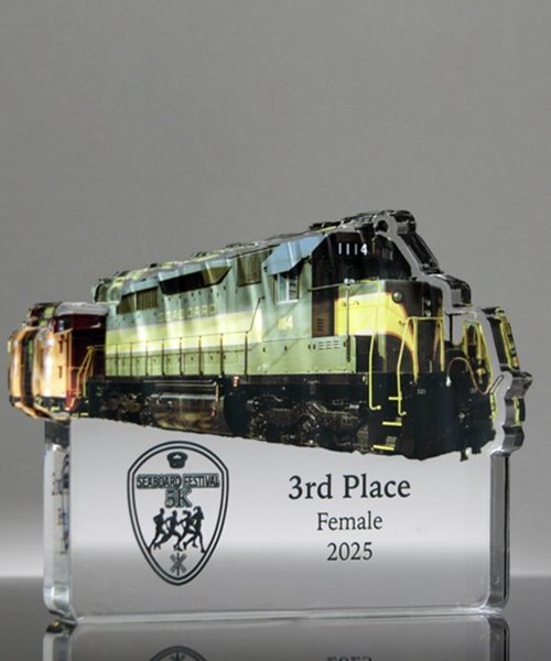 Picture of Rustic Train Locomotive Award