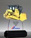 Picture of Acrylic Bulldozer Trophy - 250 Series