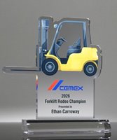 Picture of Acrylic Forklift Award - 500 Pro Series
