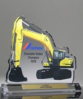 Picture of Acrylic Excavator Award - 500 Pro Series