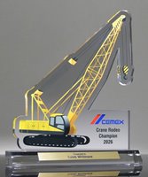 Picture of Acrylic Mobile Crane Award - 500 Pro Series