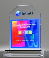 Picture of Clear Acrylic Tombstone Trophy