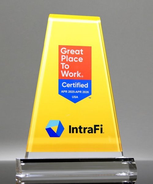 Picture of Clear Acrylic Prism Trophy