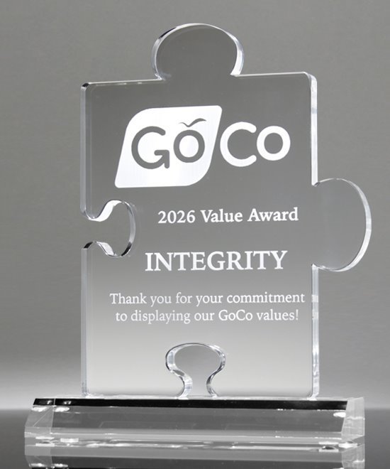 Acrylic Puzzle Award - Unity Series | Laser Engraved | Edco Awards