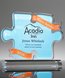 Picture of Acrylic Teamwork Puzzle Award