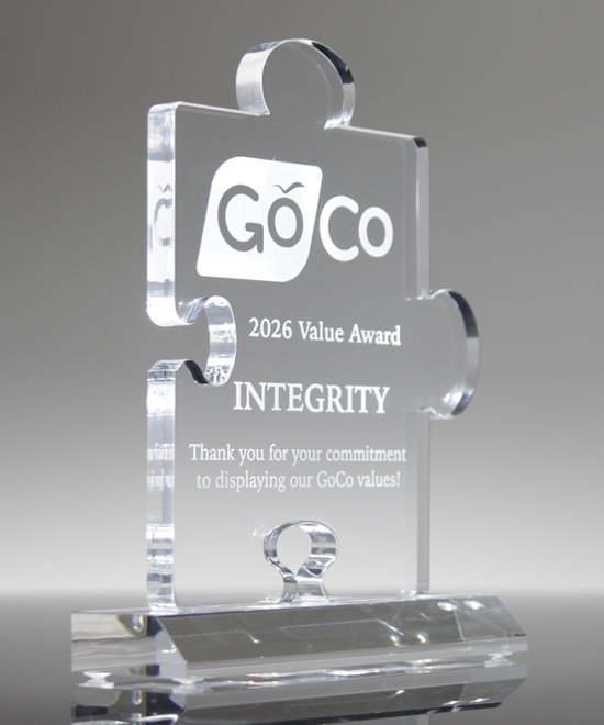 Acrylic Puzzle Award - Unity Series | Laser Engraved | Edco Awards