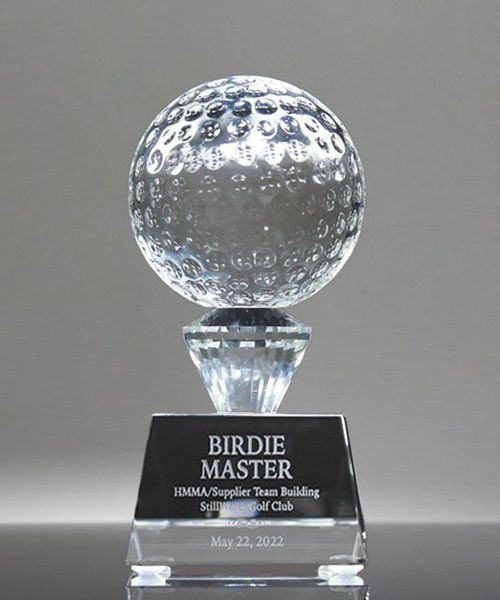 Picture of Golf Tee Crystal Award