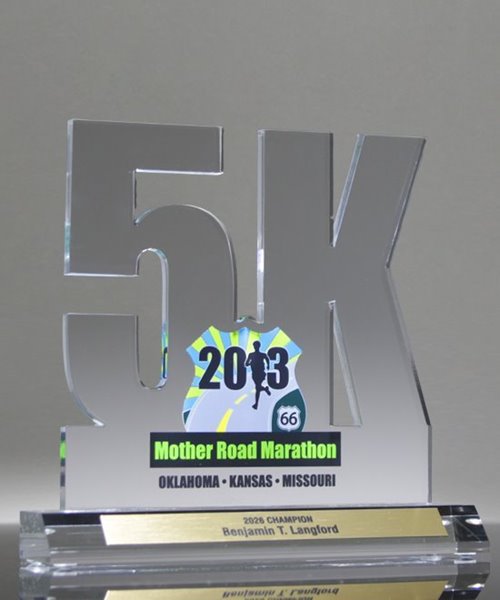 Picture of 5K Marathon Acrylic Trophy