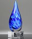 Picture of Royal Art Glass Flame Award - Clear Base