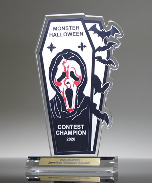 Halloween Contest Acrylic Trophy | Edco Awards