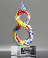 Picture of Forever Art Glass Award