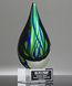 Picture of Contemporary Art Glass Trophy