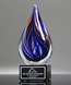 Picture of Phoenix Blue Art Glass