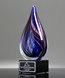 Picture of Phoenix Blue Art Glass