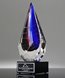 Picture of Royal Synergy Glass Diamond Trophy - Black Base