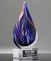 Picture of Artisan Sapphire Glass Award
