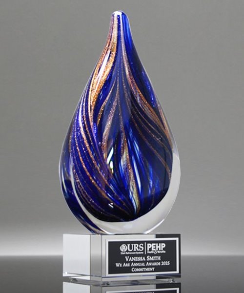 Picture of Artisan Sapphire Glass Award